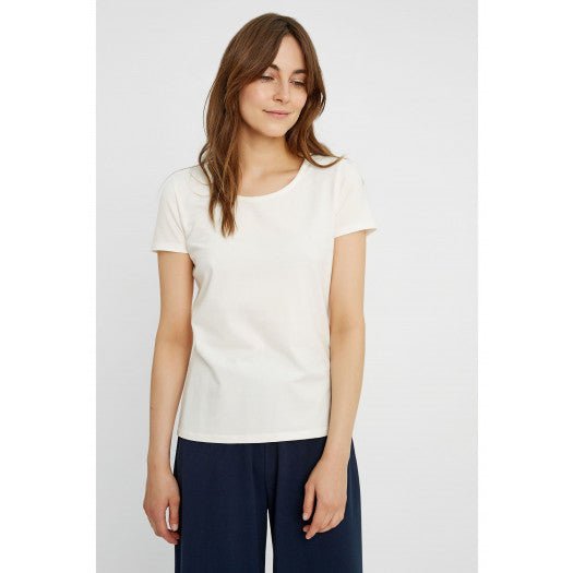 Top coton biologique - Gaia - blanc - fairytale