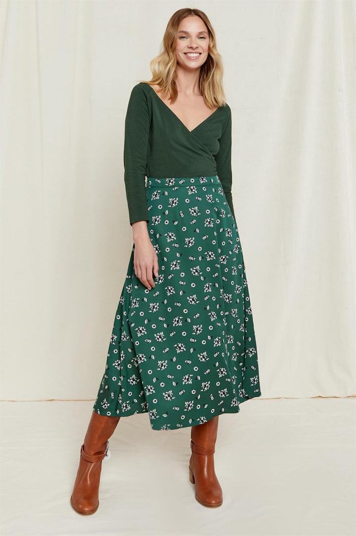 Top coton biologique - Renee - vert - fairytale