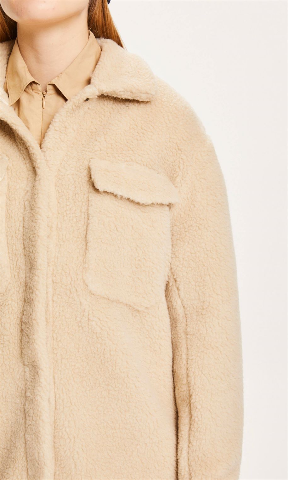 Veste en fibres recyclées - beige - fairytale