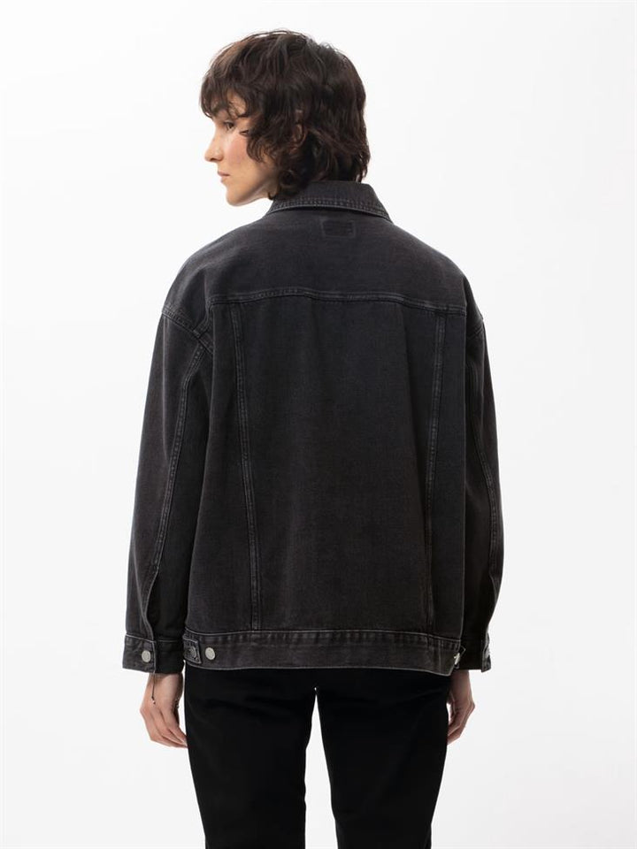 Veste en Jean coton biologique - Ellin - noir - fairytale