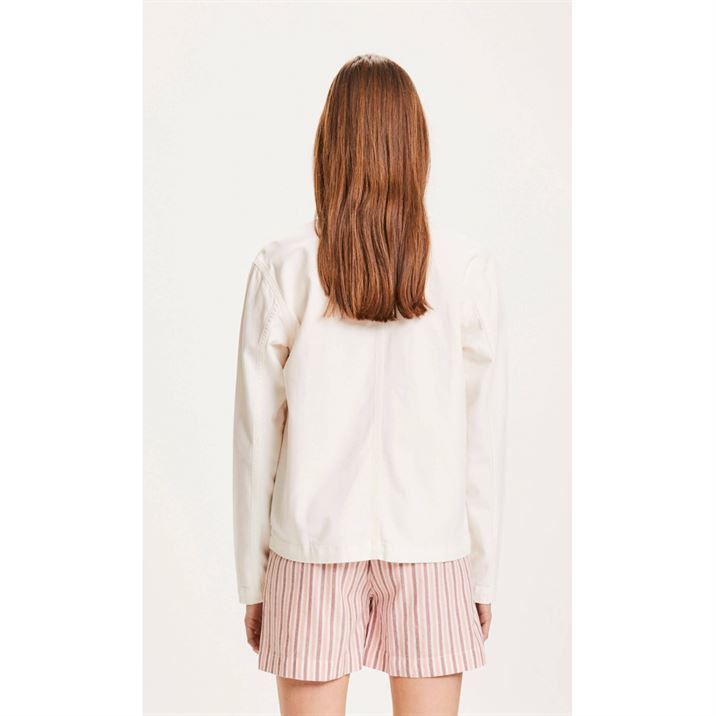 Veste en Jean coton biologique - blanc - fairytale