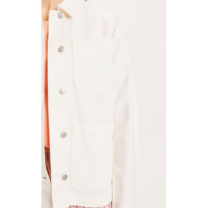 Veste en Jean coton biologique - blanc - fairytale