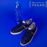 ME.LAND VIVACE vegan and recycled sneaker in navy, blue and cognac above